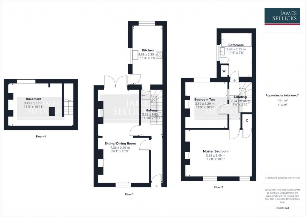 Floorplans For Regent Road, Leicester
