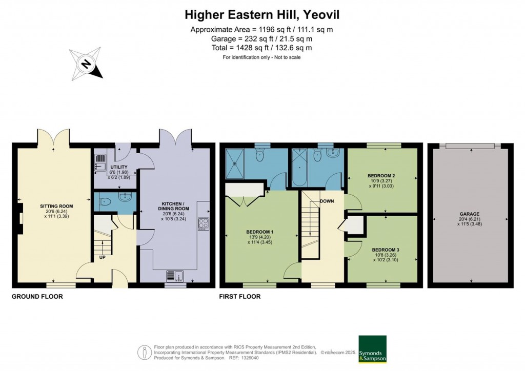 Floorplans For Higher Eastern Hill, Yeovil