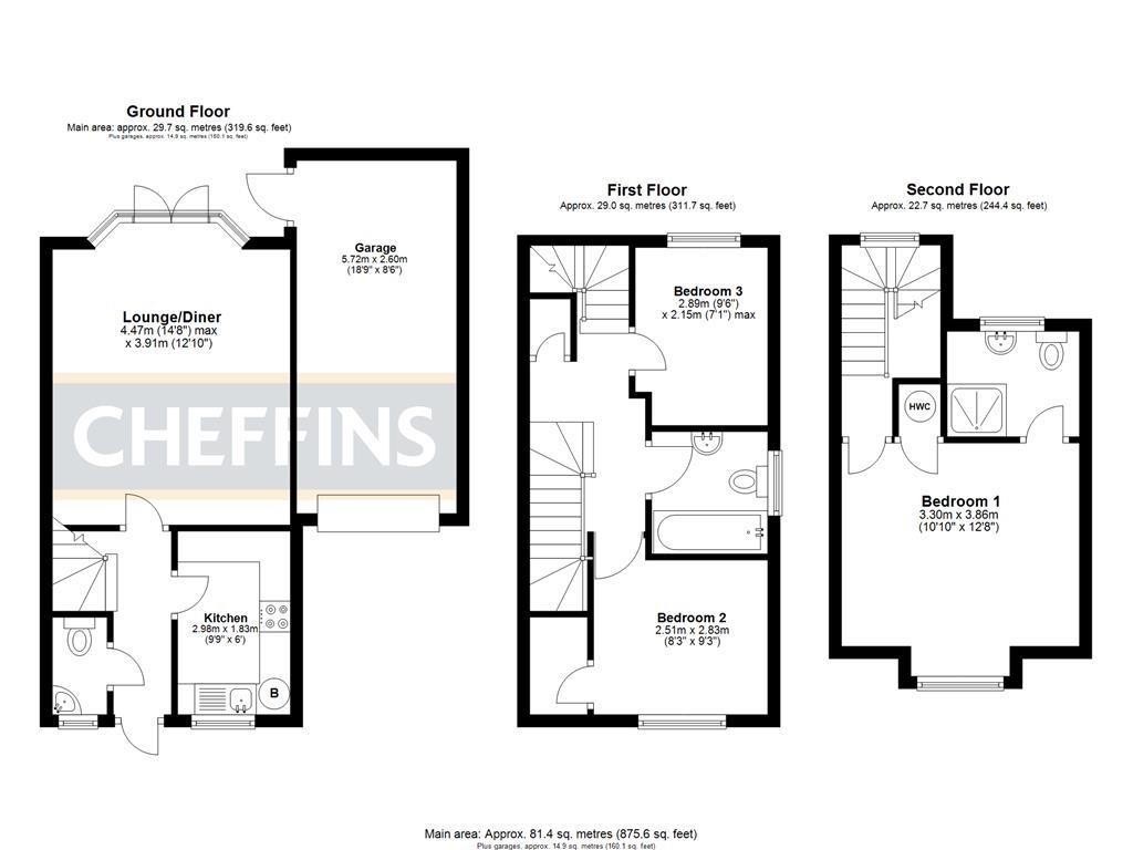 Floorplans For Fishers Bank, Littleport