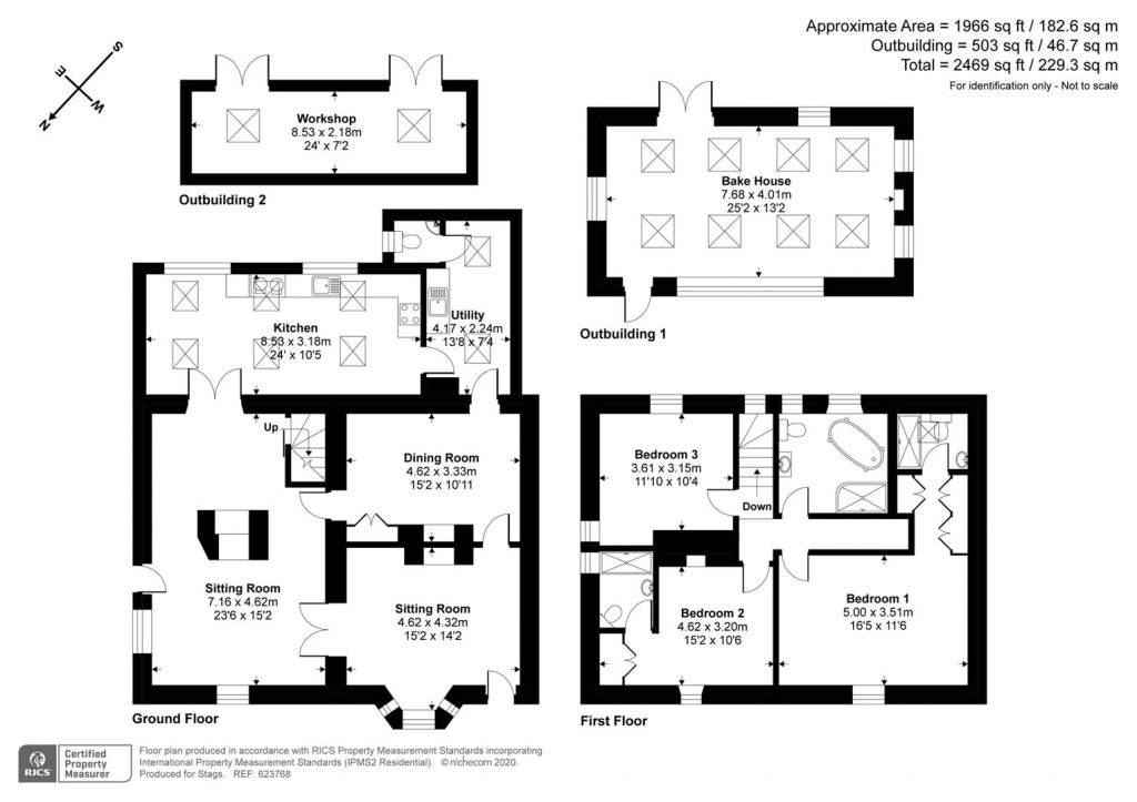 Floorplans For Ashprington, Totnes