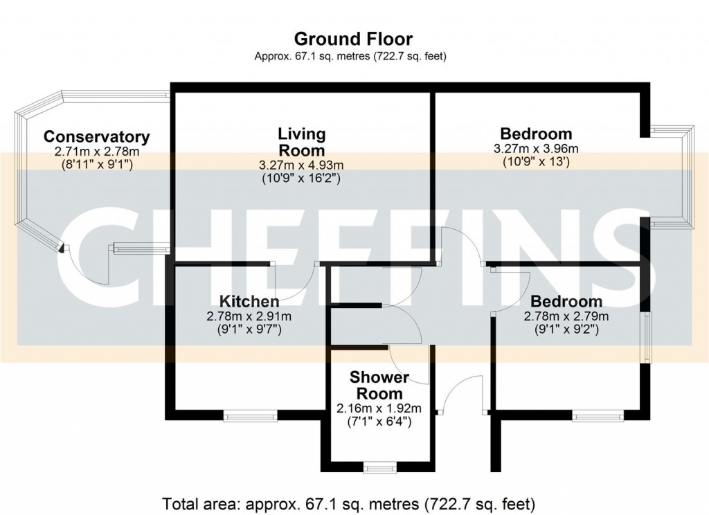 Floorplans For Bower Hall Drive, Steeple Bumpstead, Haverhill