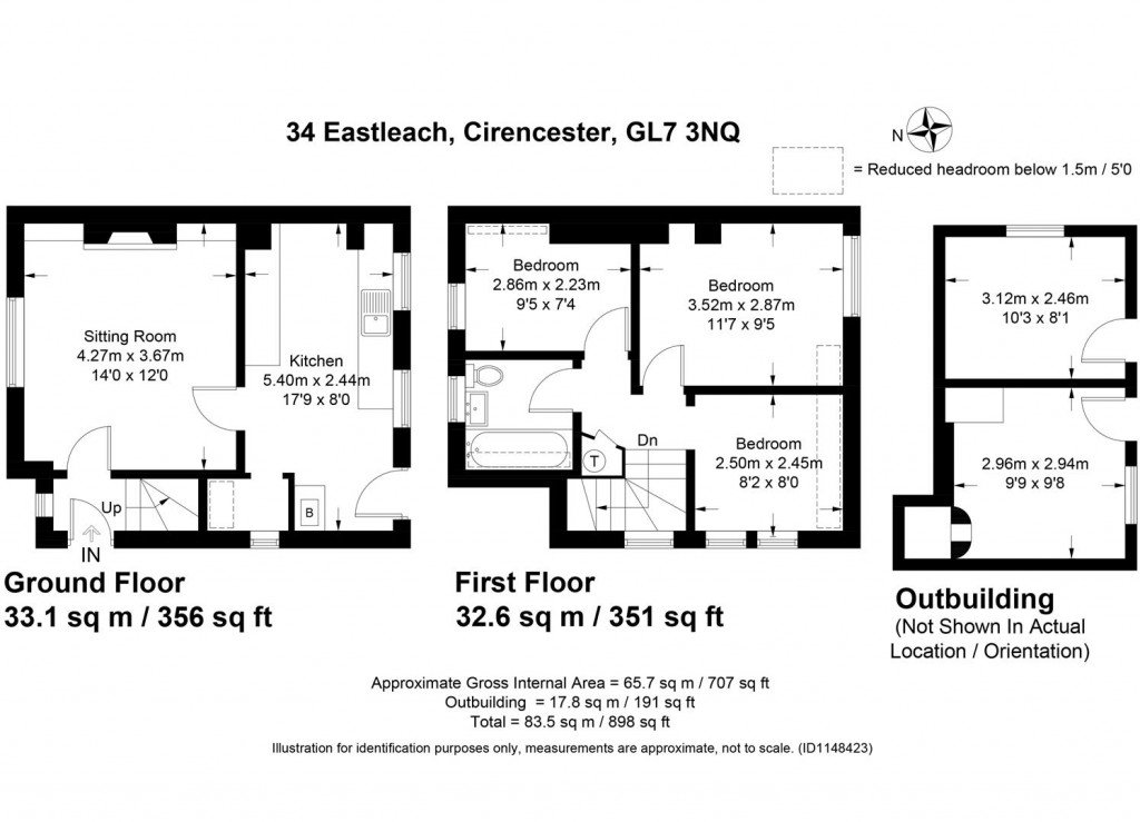 Floorplans For Eastleach, Gloucestershire