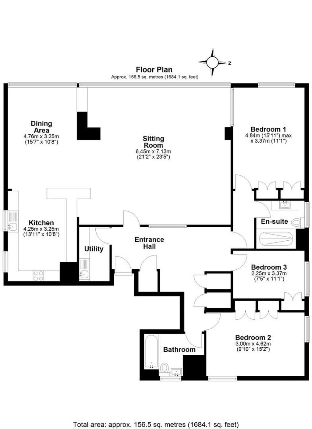 Floorplans For Vane Hill Road, Torquay
