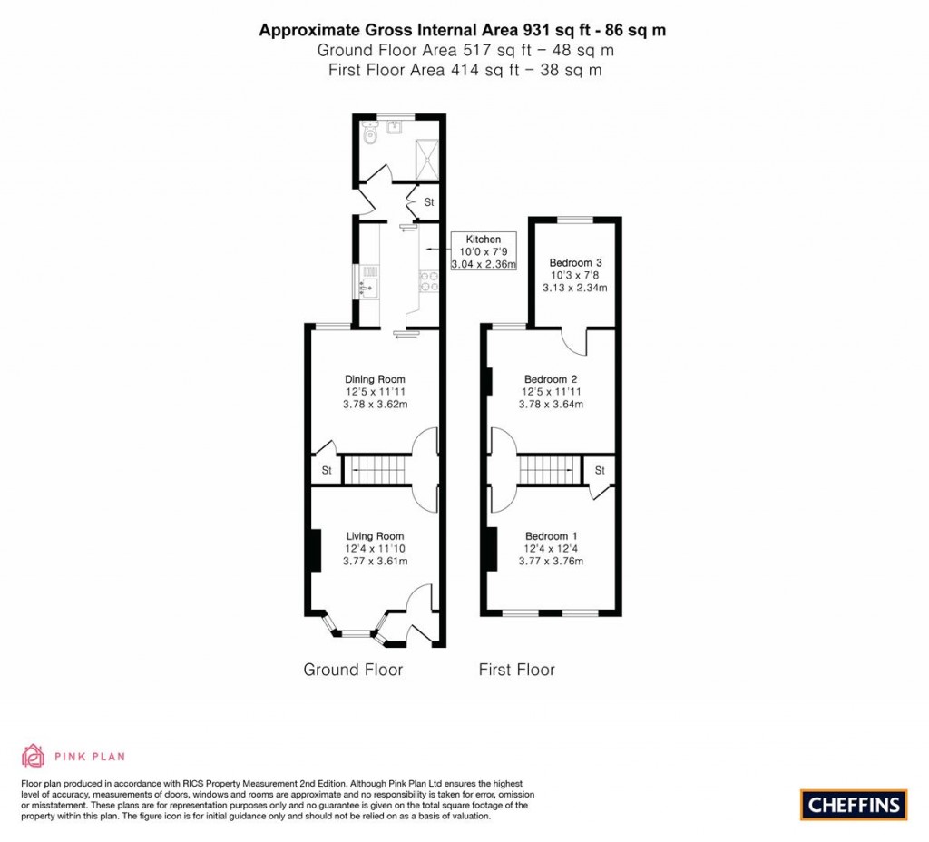 Floorplans For Wratting Road, Haverhill