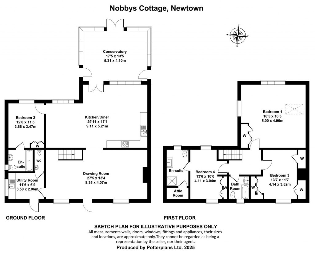 Floorplans For Newtown, Isle Of Wight