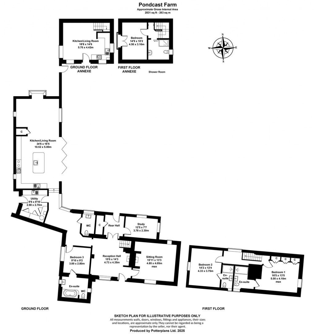 Floorplans For Havenstreet, Isle of Wight
