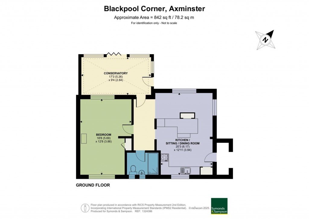 Floorplans For Blackpool Corner, Axminster, Devon
