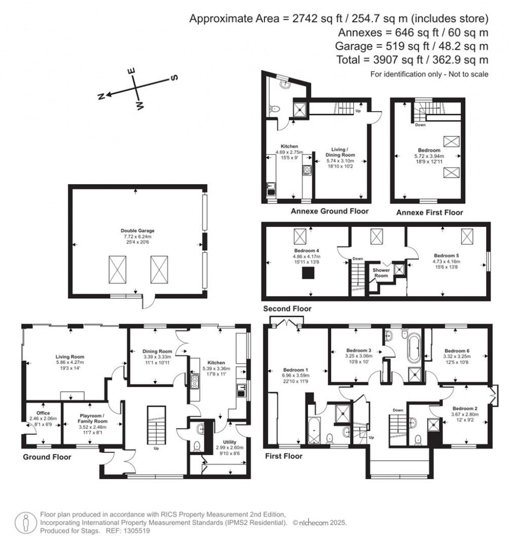 Floorplans For Church Lane, Charlestown, St. Austell