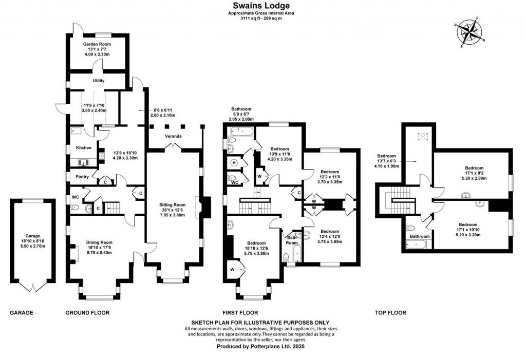 Floorplans For Bembridge, Isle of Wight