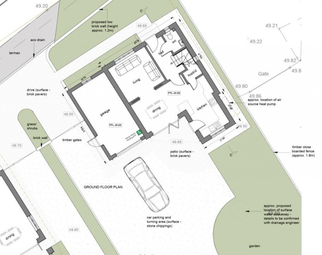 Floorplans For Folly Road, Kingsbury Episcopi, Martock