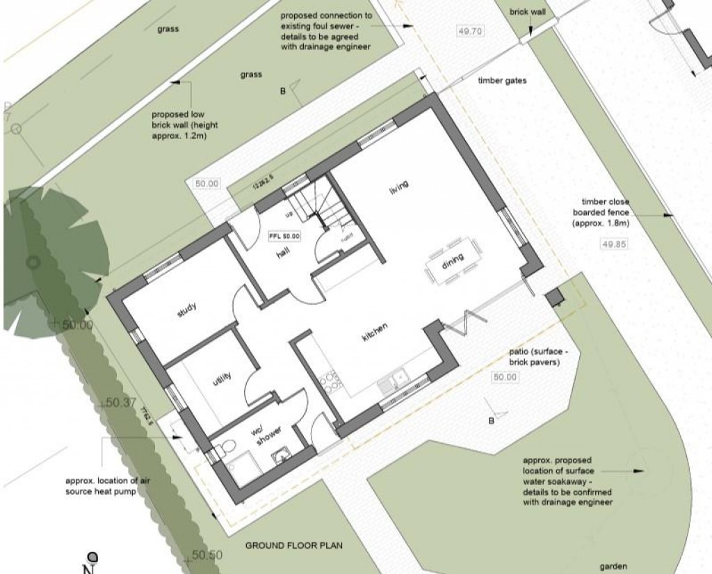 Floorplans For Folly Road, Kingsbury Episcopi, Martock