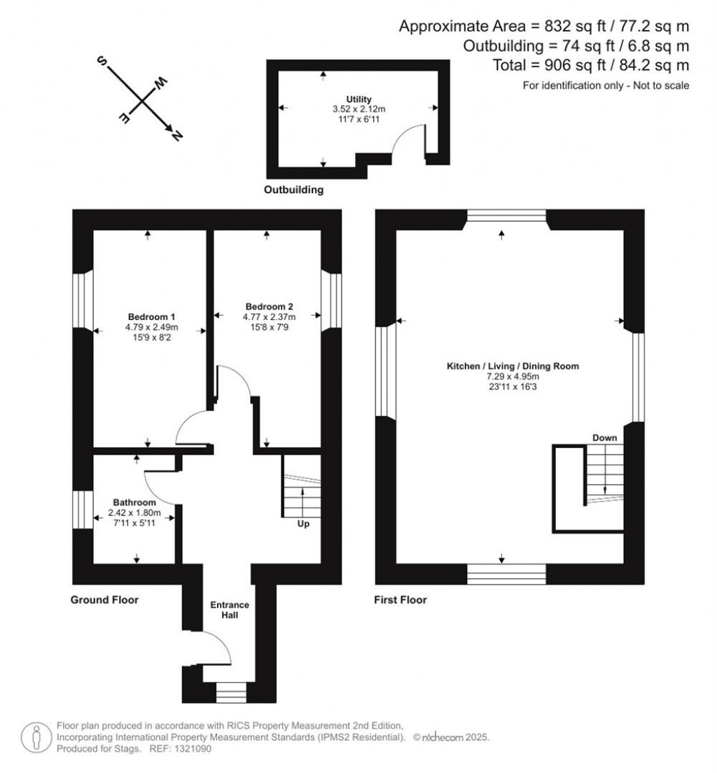 Floorplans For Higher Bal, St. Agnes
