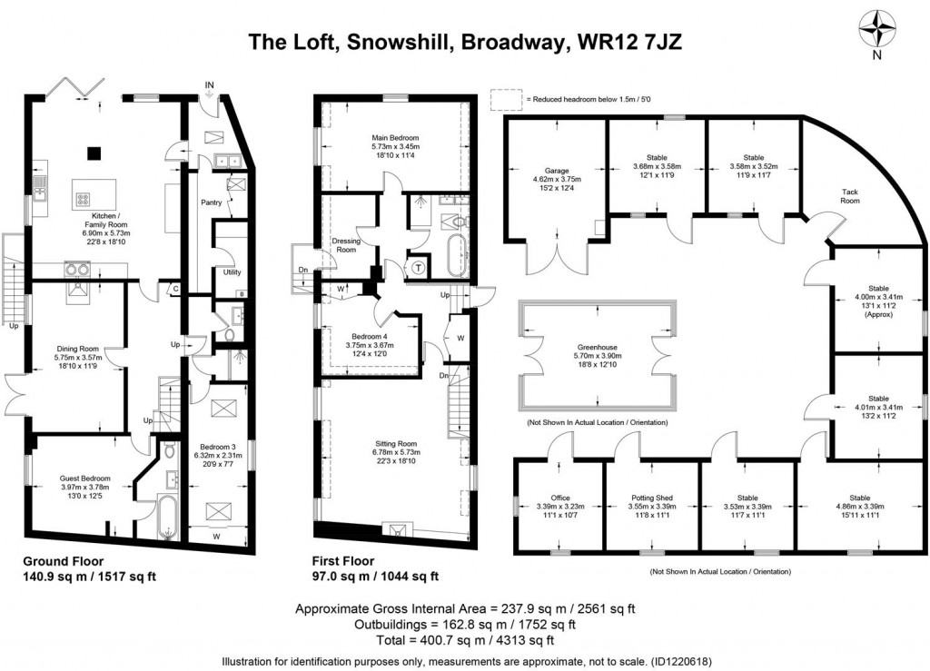 Floorplans For Snowshill, Broadway
