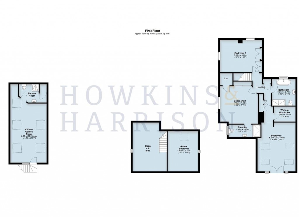 Floorplans For Nottingham Road, Lount, LE65