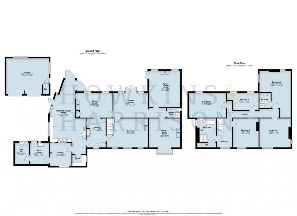 Floorplans For Main Street, Newton Burgoland, LE67