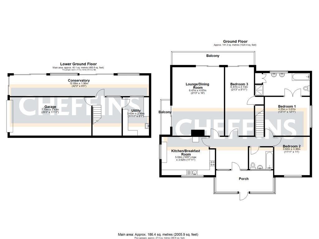 Floorplans For Millpit Furlong, Littleport, Ely