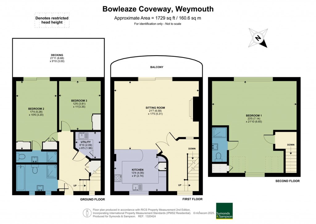 Floorplans For Bowleaze Coveway, Weymouth