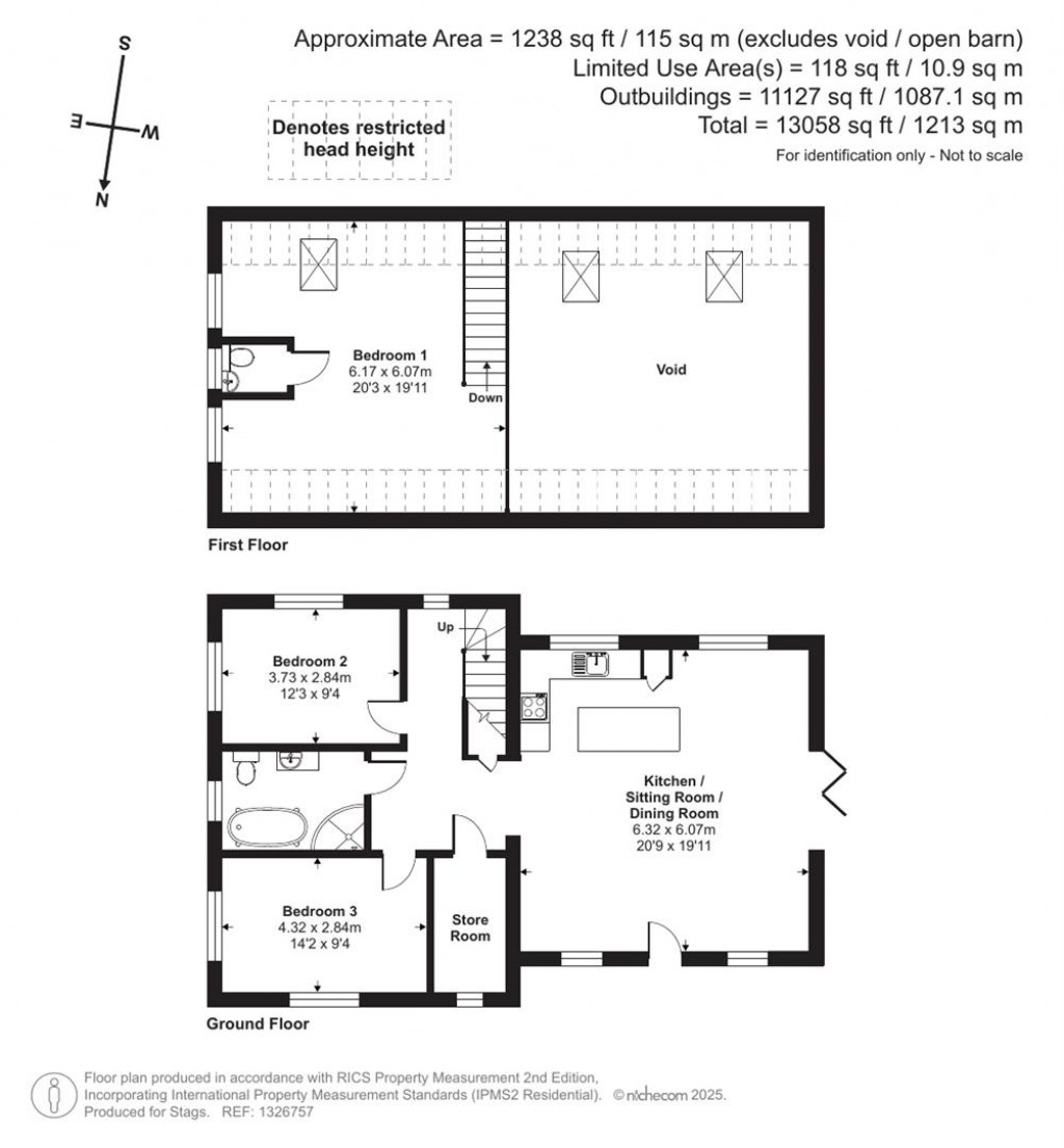 Floorplans For Waterrow / Bathealton, Taunton