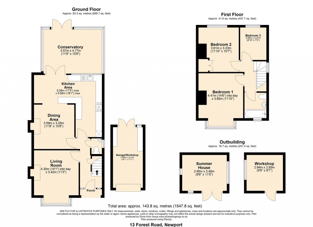 Floorplans For Newport, Isle of Wight