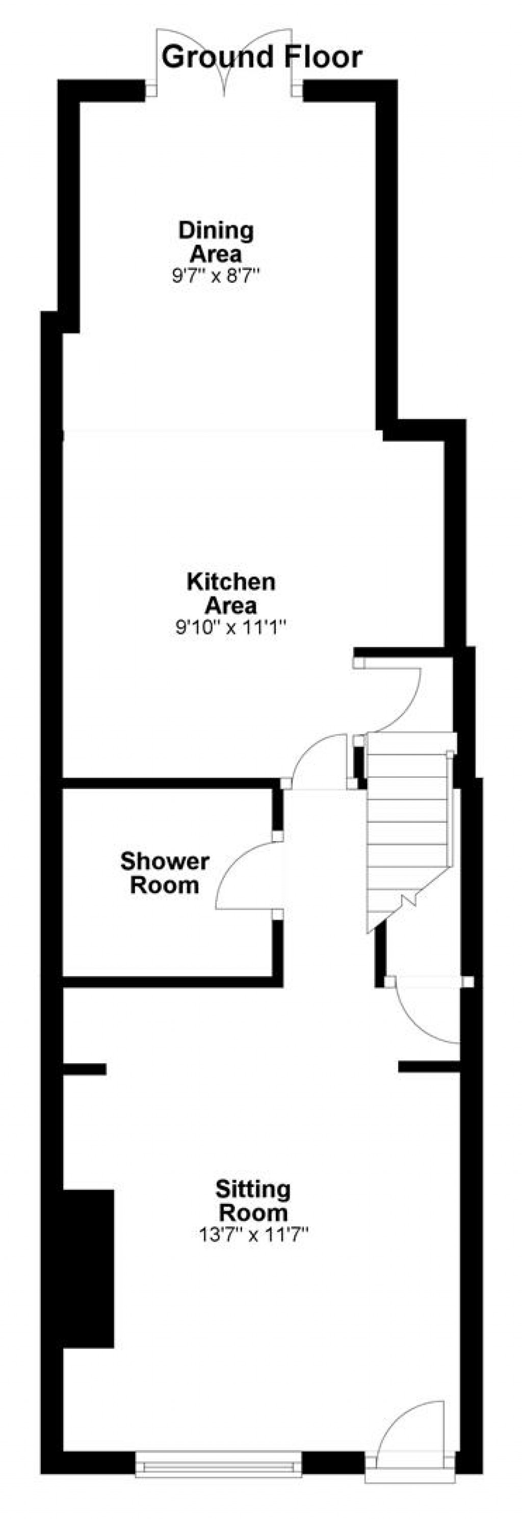 Floorplans For New Row, High Street, Castle Camps, Cambridge