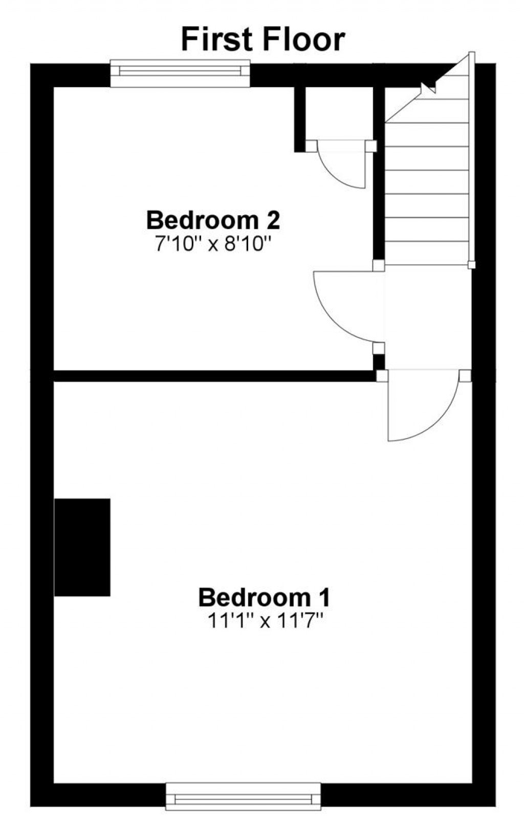 Floorplans For New Row, High Street, Castle Camps, Cambridge