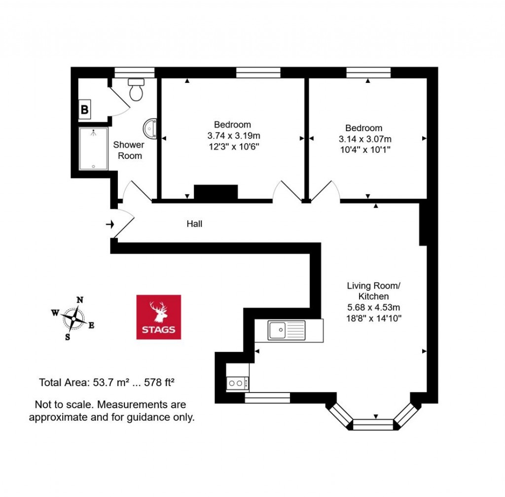 Floorplans For Marine Parade, Lyme Regis