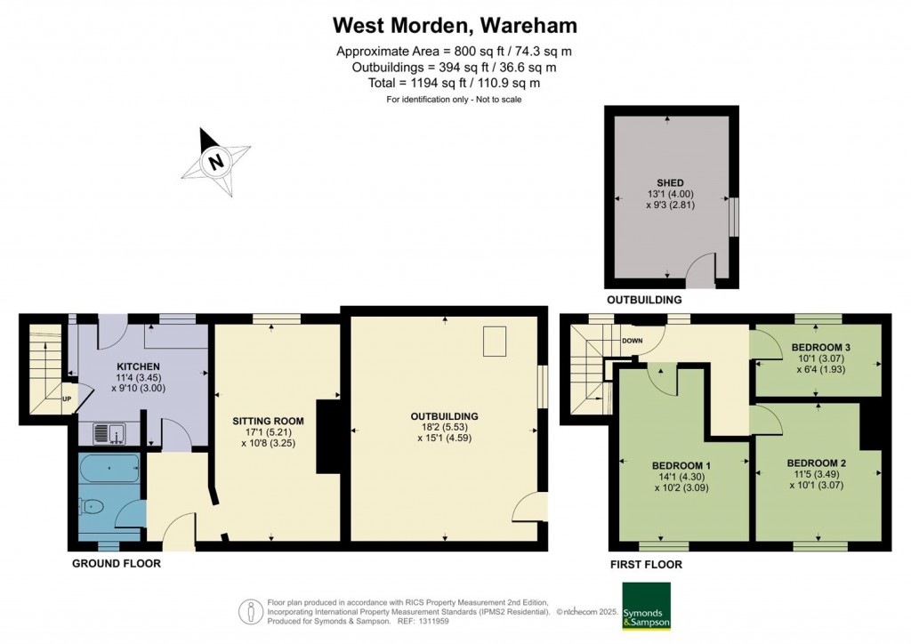 Floorplans For West Morden, Wareham