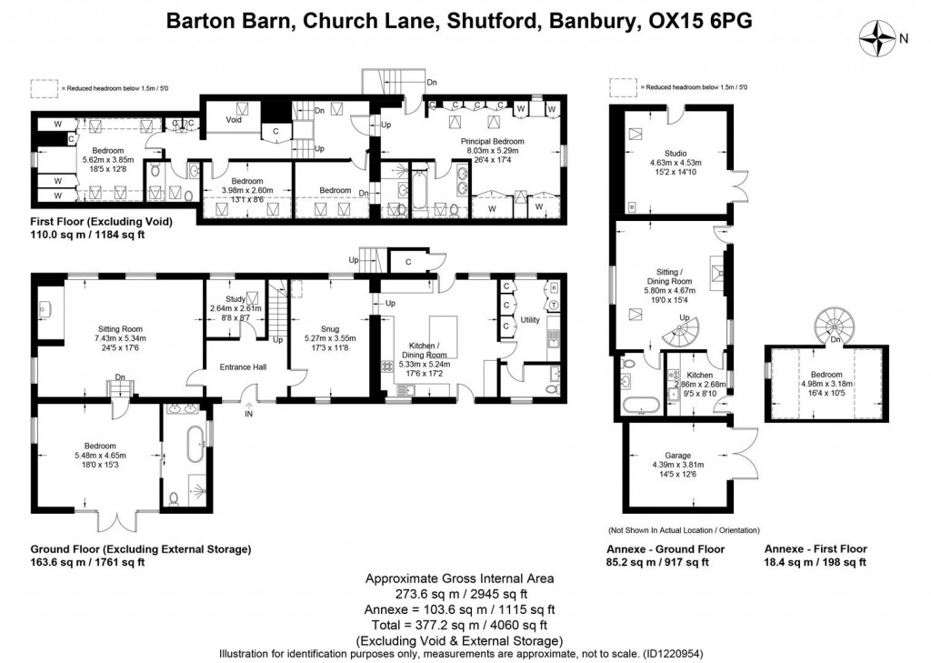 Floorplans For Shutford,Oxfordshire