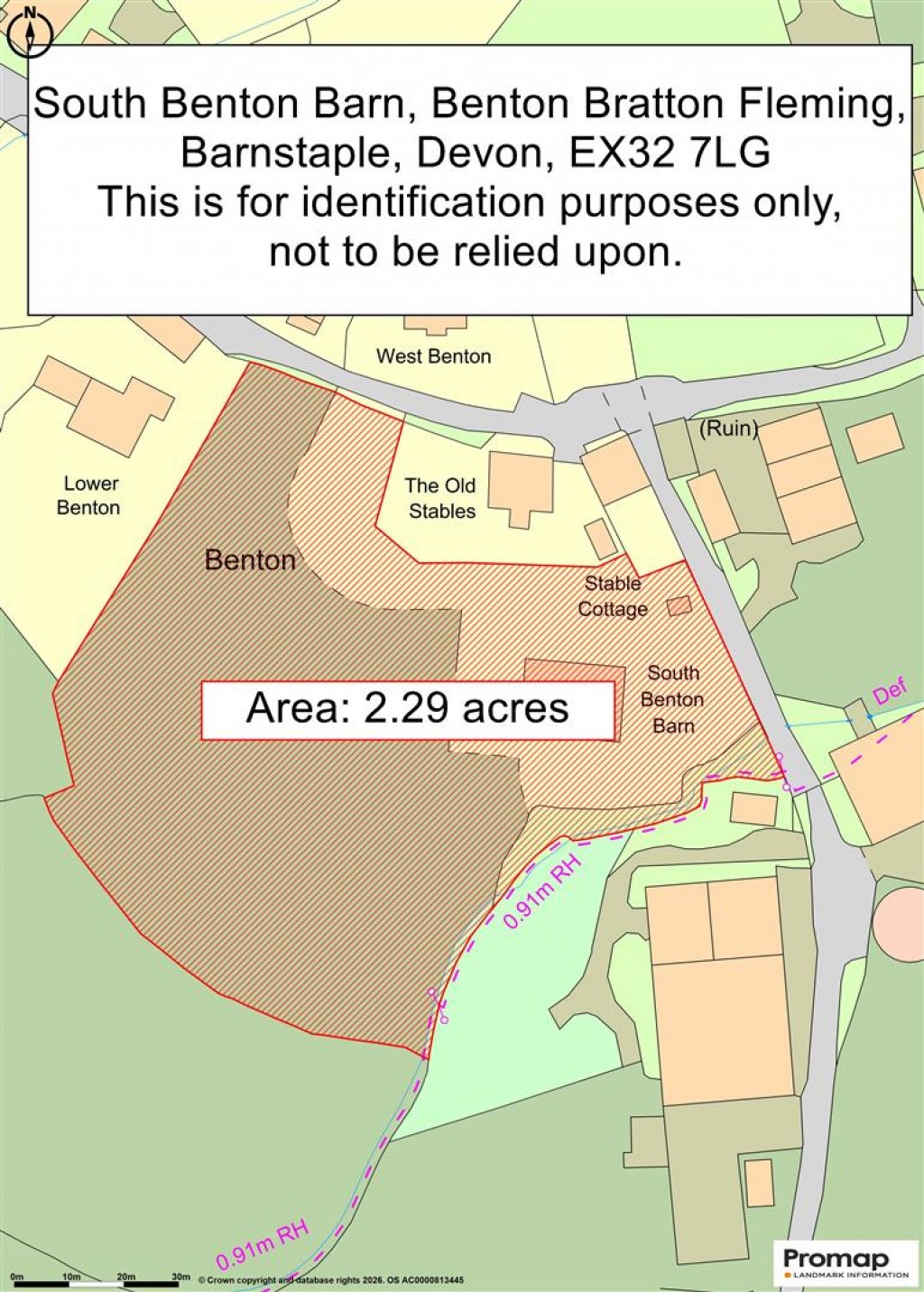 Floorplans For Benton, Bratton Fleming, Barnstaple