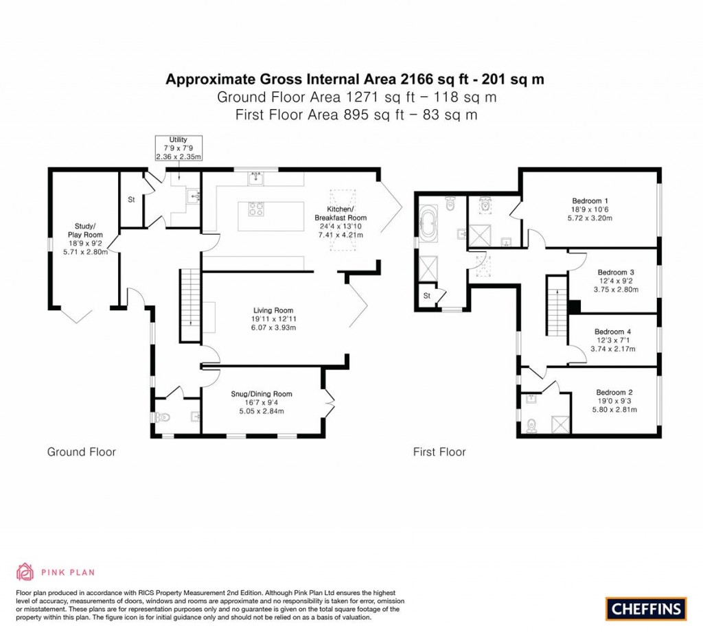 Floorplans For High Street, Croydon