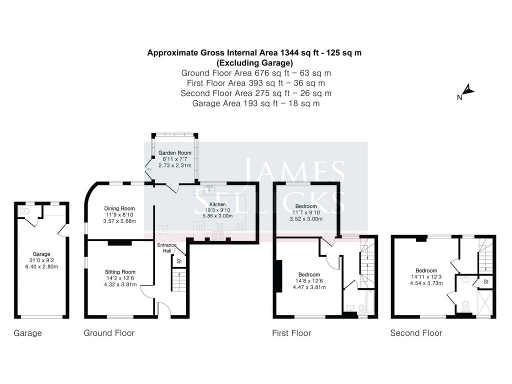 Floorplans For May Cottage, Lubenham, Market Harborough