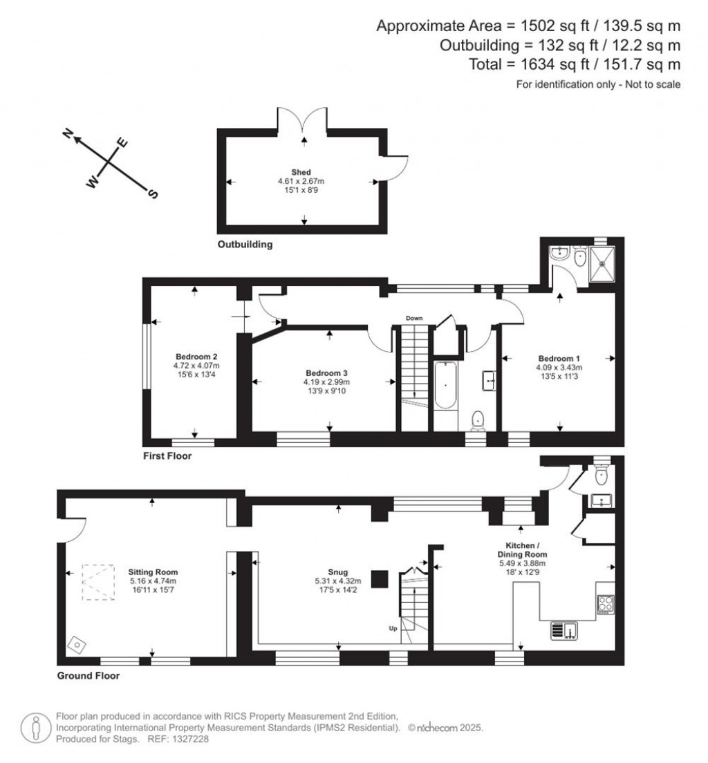Floorplans For Shobrooke, Crediton