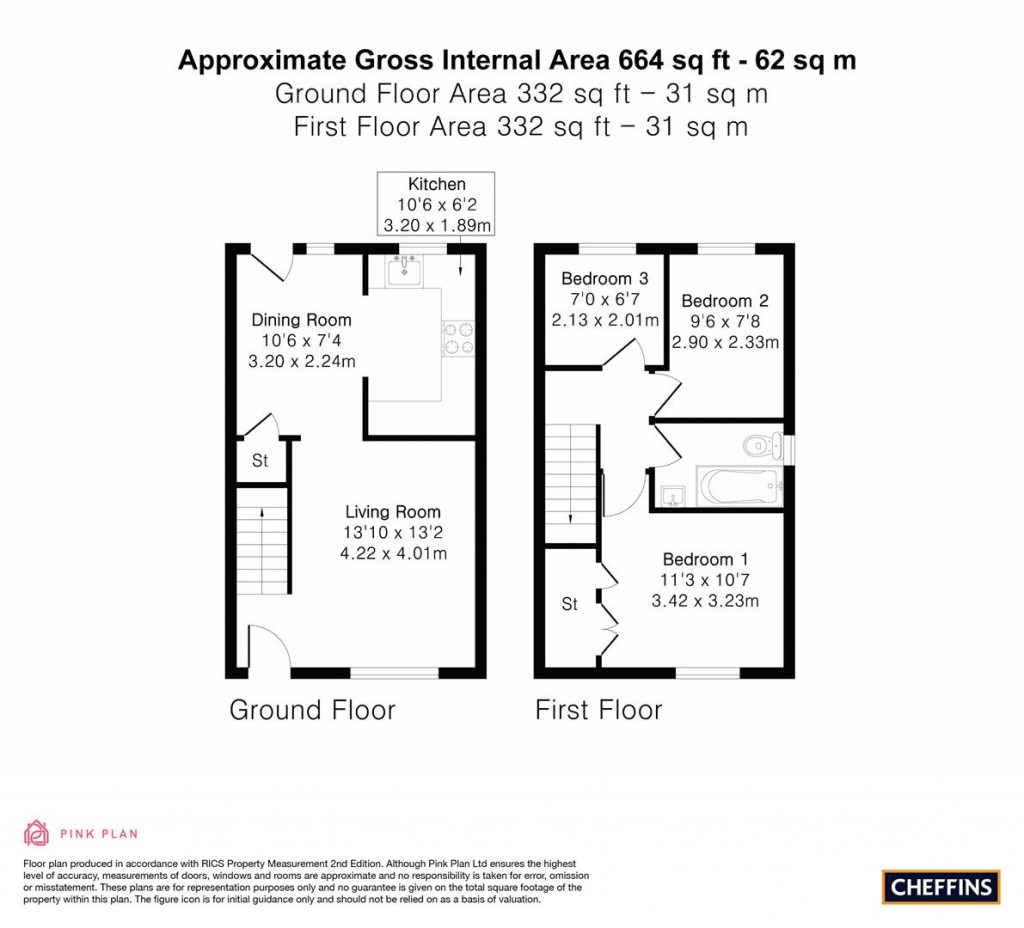 Floorplans For Stonefield, Bar Hill