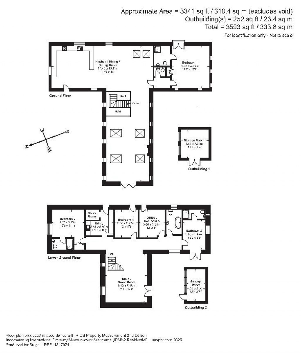 Floorplans For North Petherwin - 5.48 acres in all