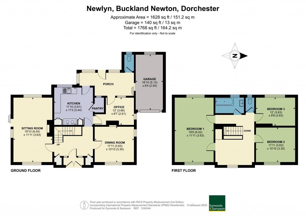 Floorplans For Buckland Newton, Dorchester