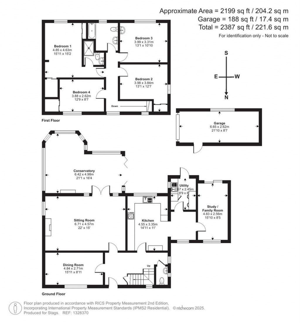 Floorplans For Lower Turners Barn Lane, Yeovil