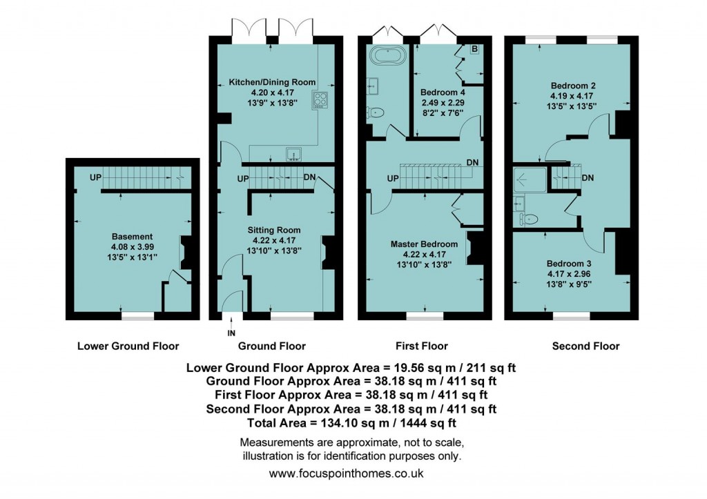 Floorplans For Crouch Street, Banbury