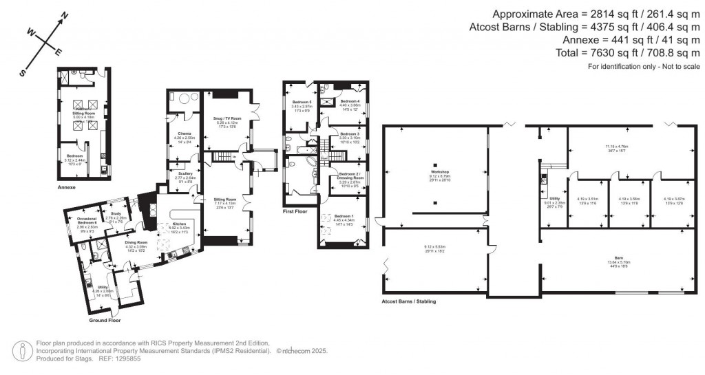 Floorplans For Prixford, Barnstaple