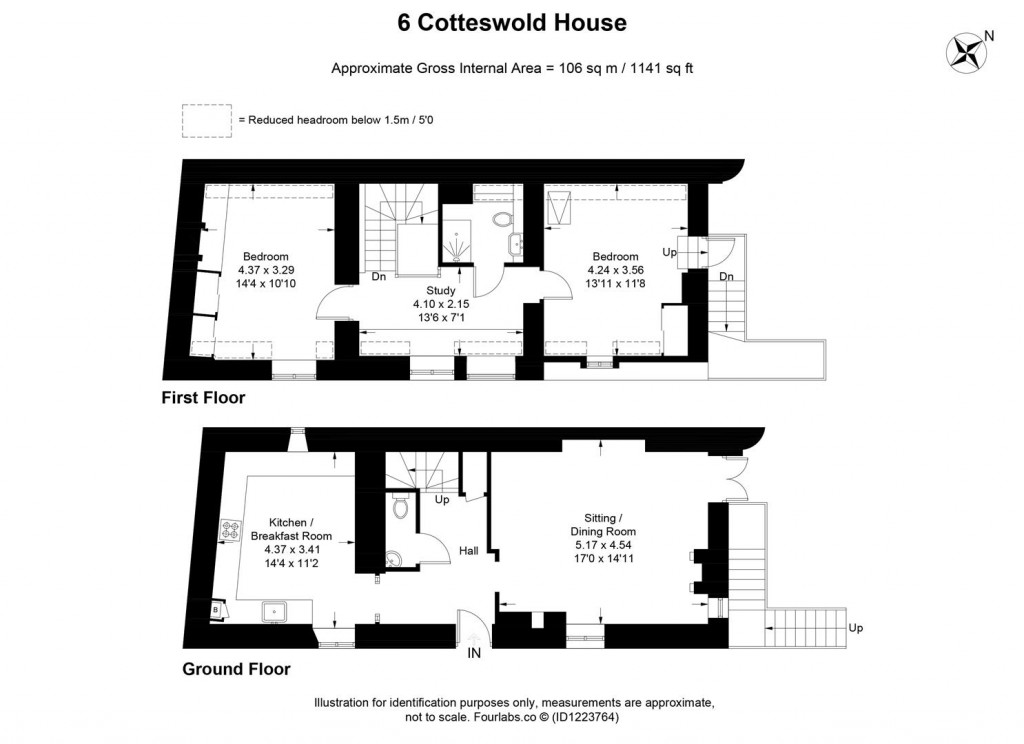 Floorplans For Gloucester Street, Cirencester