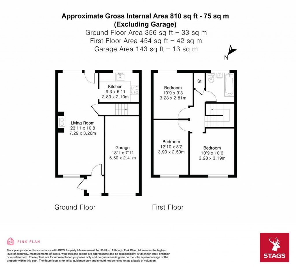Floorplans For Bow Creek, Tuckenhay, Totnes
