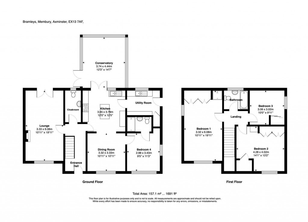 Floorplans For Membury, Axminster