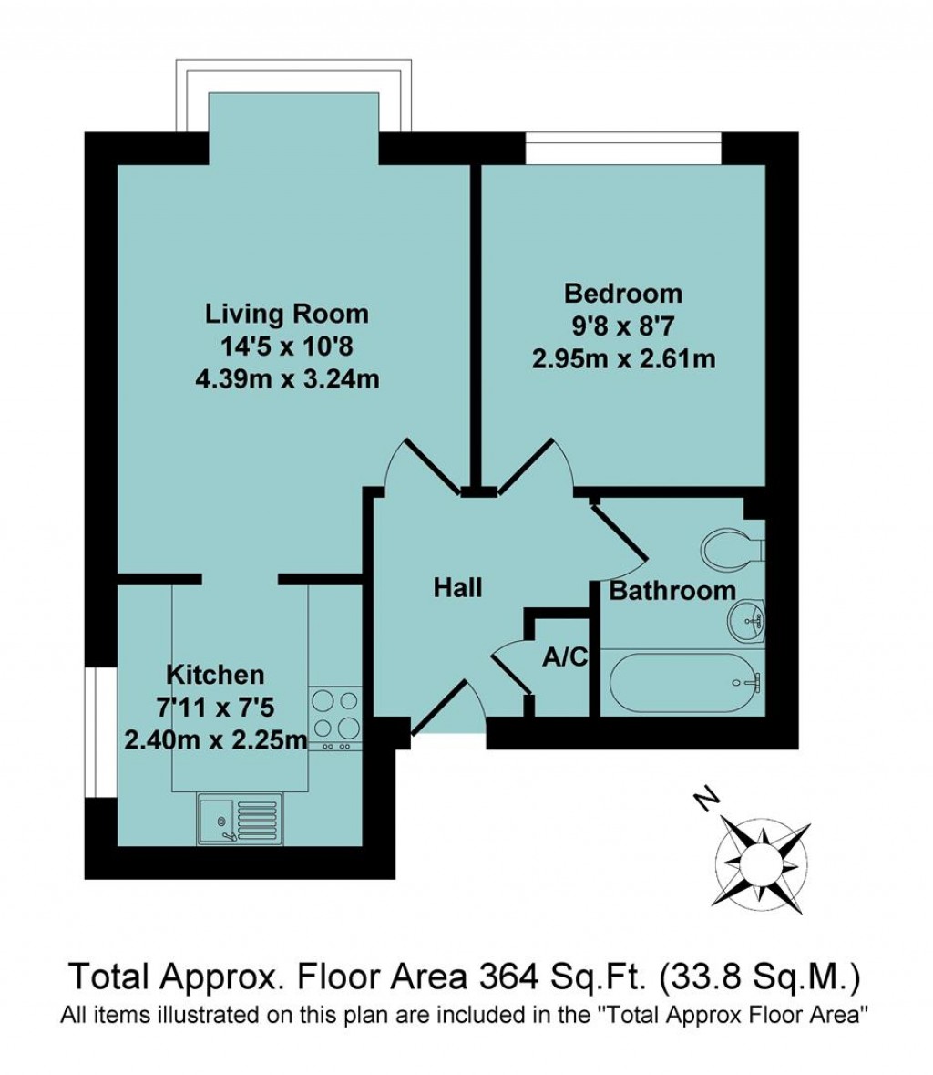 Floorplans For Cameron Court, Britannia Road, Banbury