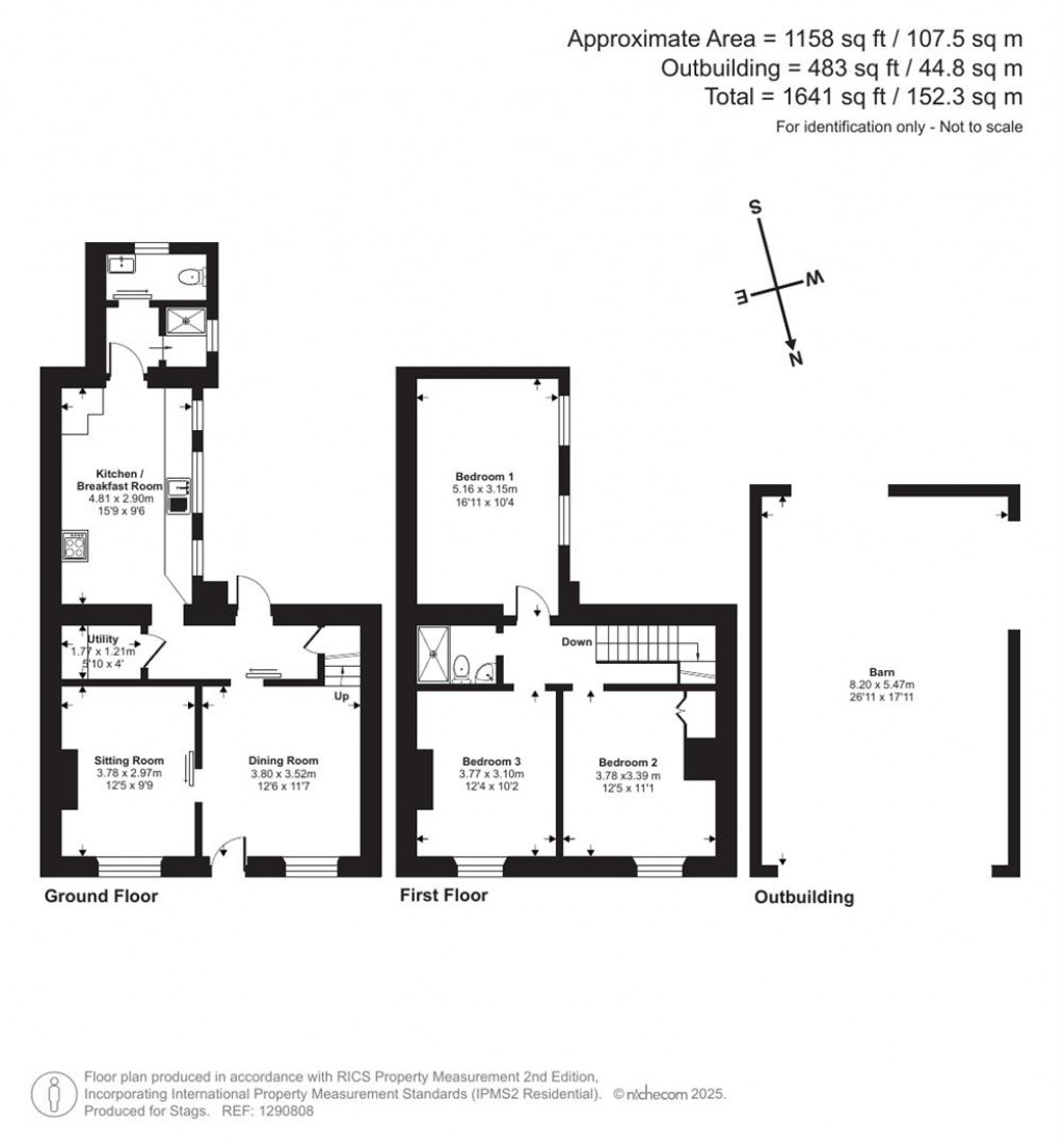 Floorplans For Blackawton, Totnes