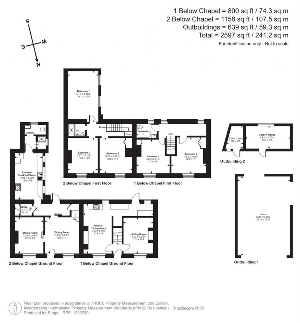 Floorplans For Blackawton, Totnes