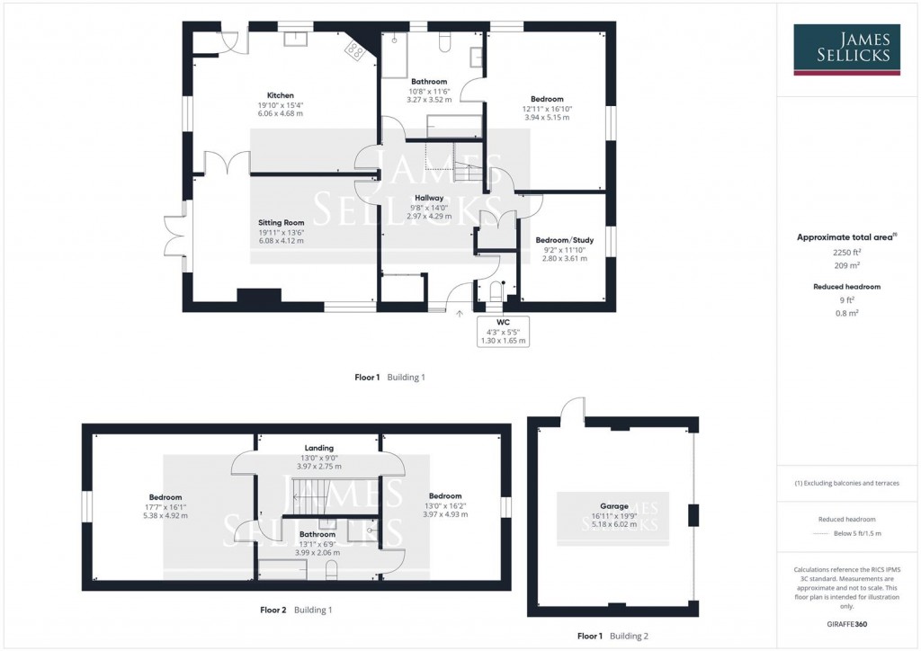 Floorplans For Eightacre, Main Street, Medbourne, Market Harborough