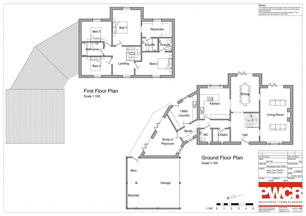 Floorplans For Church Street, West Stour, Gillingham
