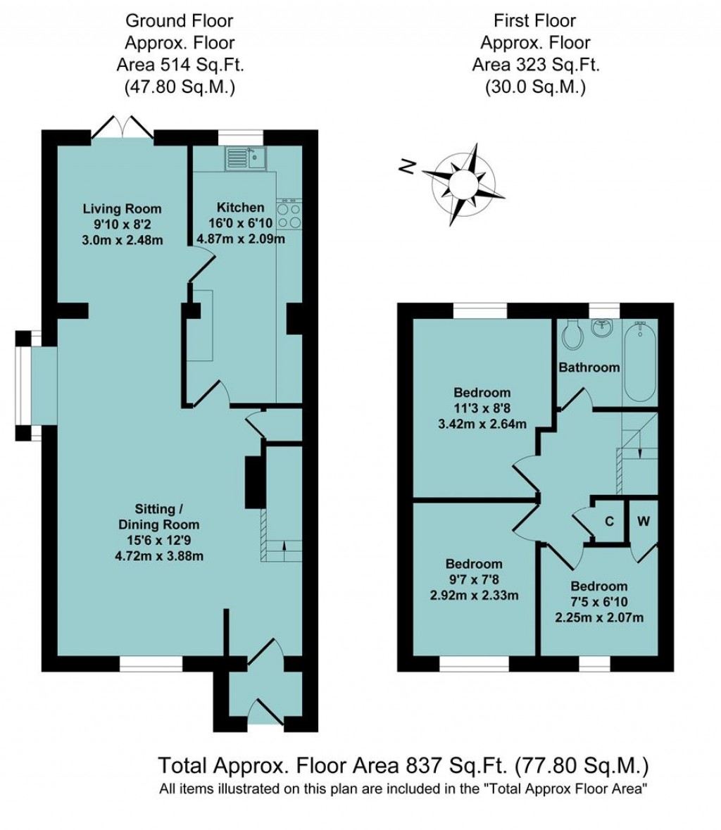 Floorplans For West Street, Banbury