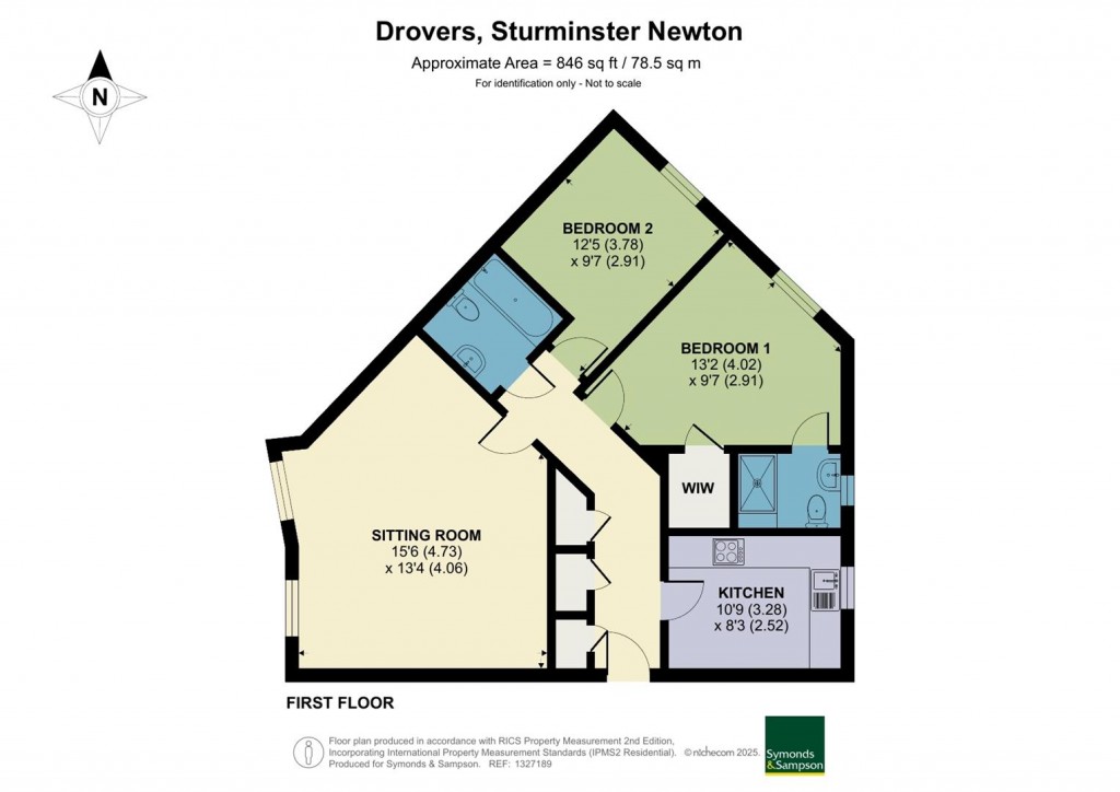 Floorplans For Drovers, Sturminster Newton