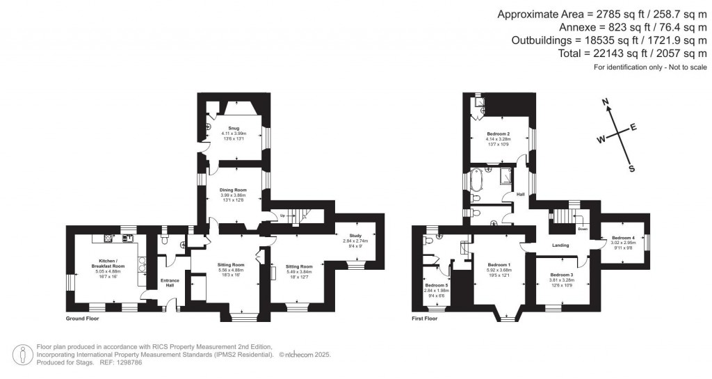 Floorplans For Sampford Courtenay, Okehampton