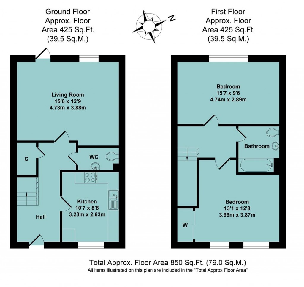 Floorplans For Kingerlee Road, Banbury